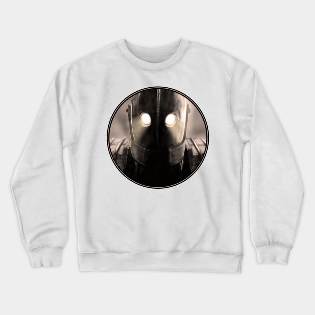 Iron Giant Crewneck Sweatshirt by A Grimes Studio